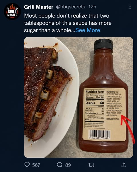 Why That Savory BBQ Sauce Is Basically Liquid Candy