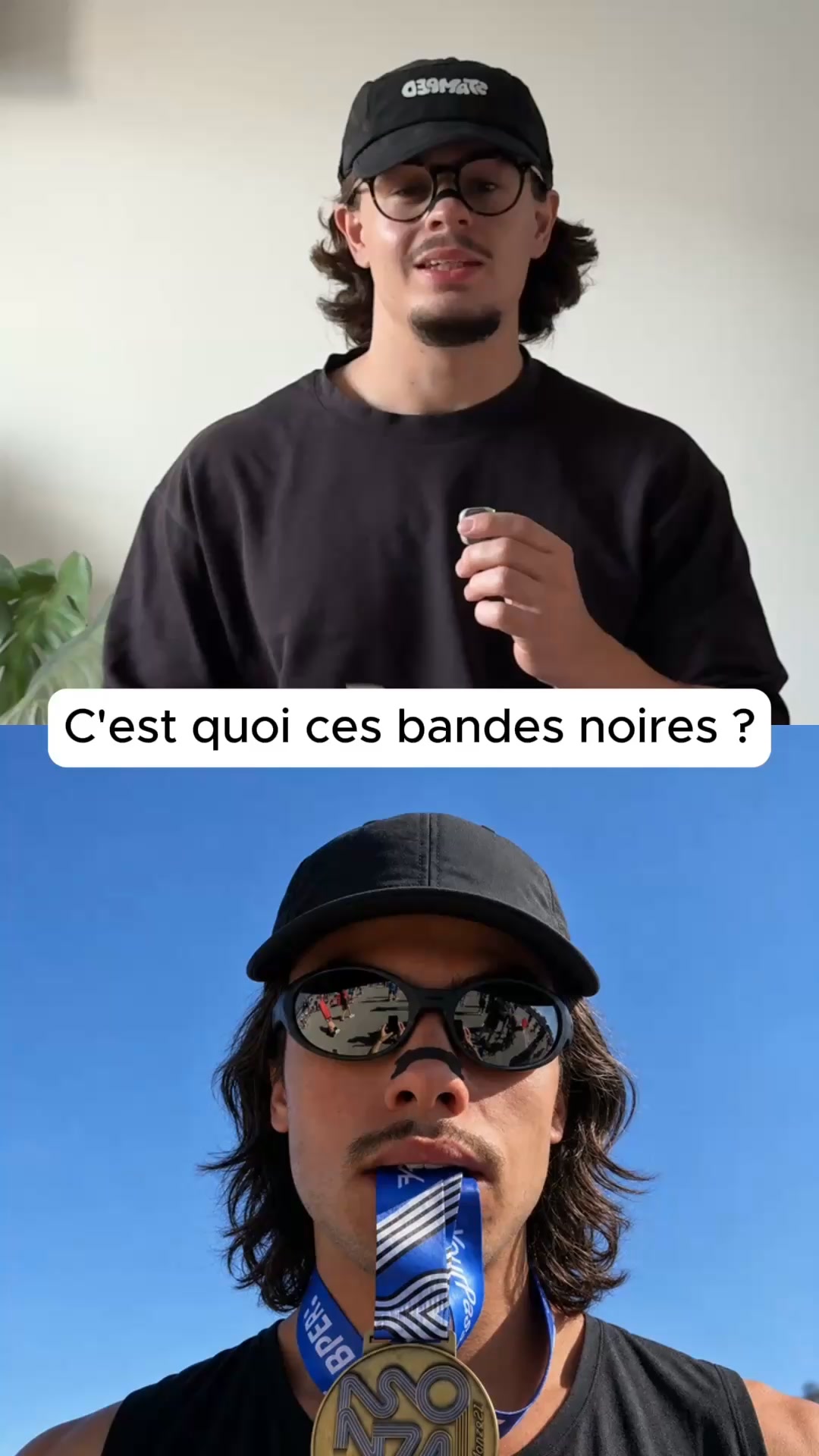 C'est quoi ces bandes noires ?