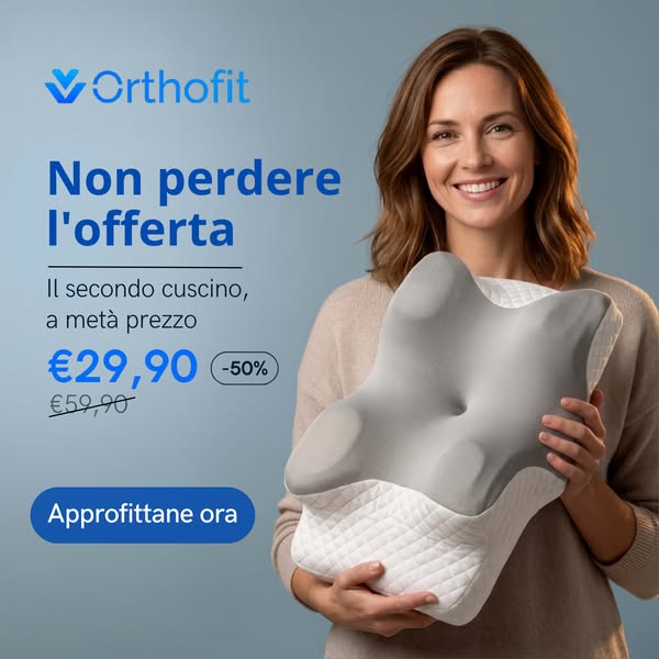 Il Cuscino Pensato Per La Cervicale