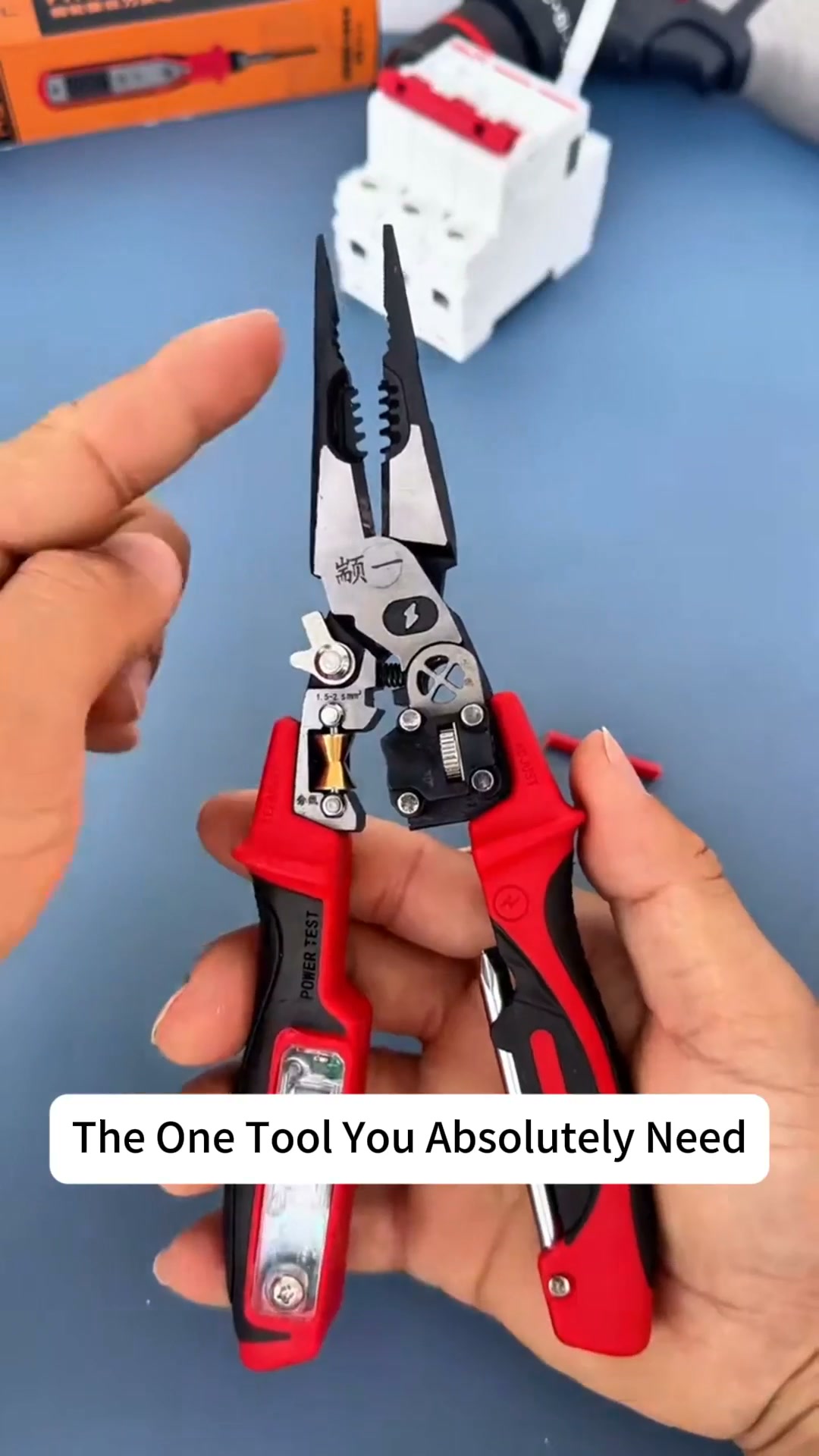 One Pliers for Nearly Every Wiring Job