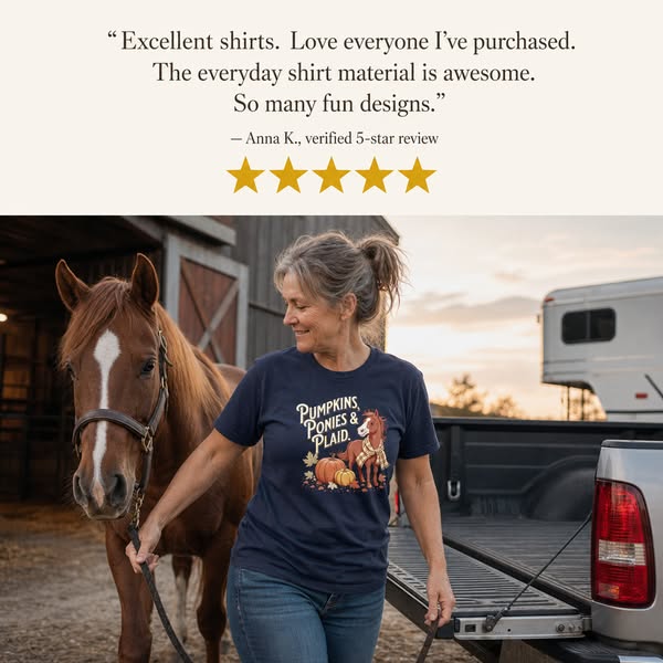Pumpkins, Ponies & Plaid