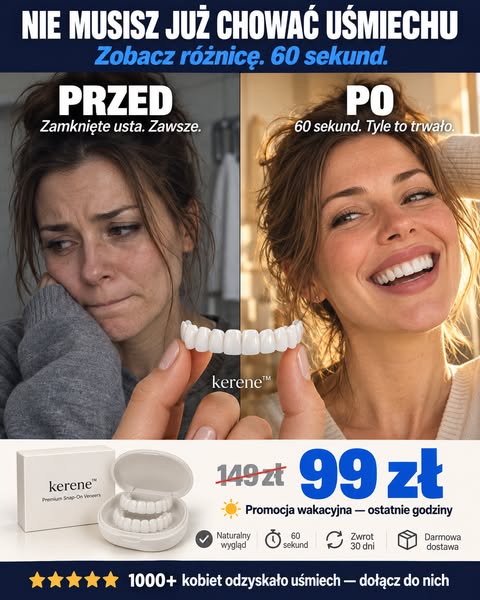 Zasługujesz na uśmiech bez wstydu