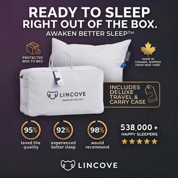 It's Not Your Age. It's Your Pillow.