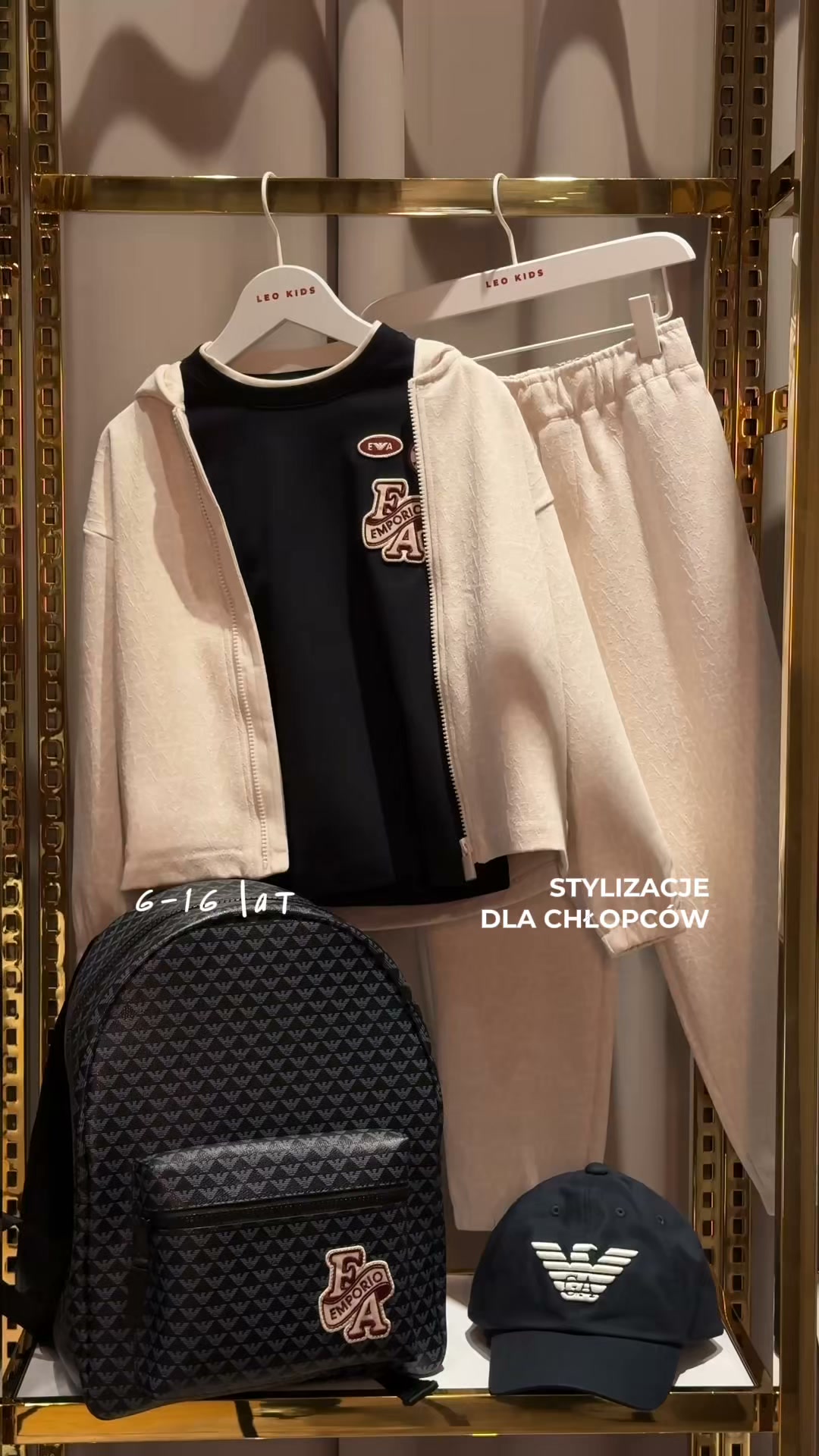 Plecaki, które łączą styl i jakość. Dolce & Gabbana, Armani, Richmond — teraz w Leo Kids. Sprawdź nową kolekcję na leokids.pl