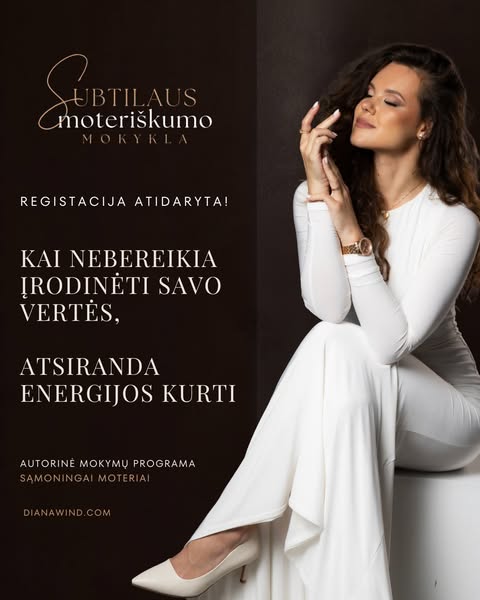Daugiau energijos kurti