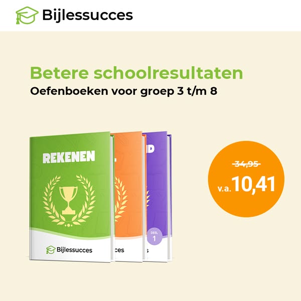 ALLEEN OP DIT MOMENT 50% BACK TO SCHOOL KORTING OP ALLE OEFENBOEKEN GROEP 3 T/M 8
