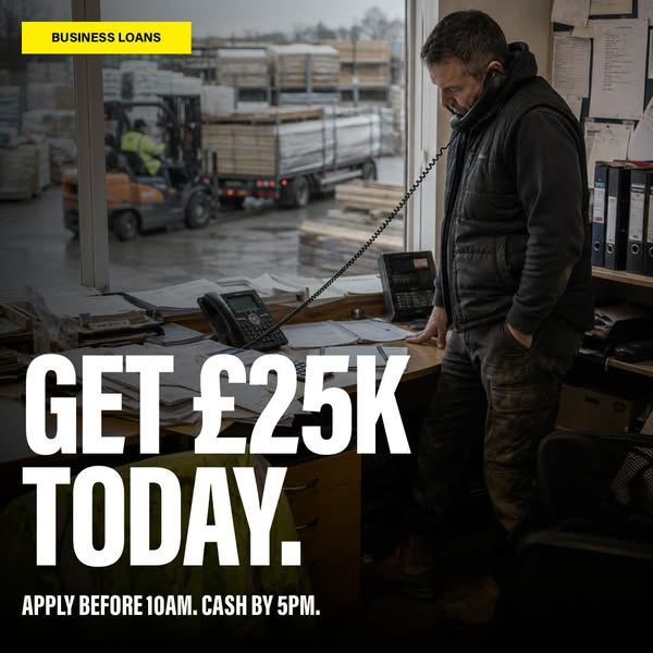 Apply by 10am. Cash by 5pm.