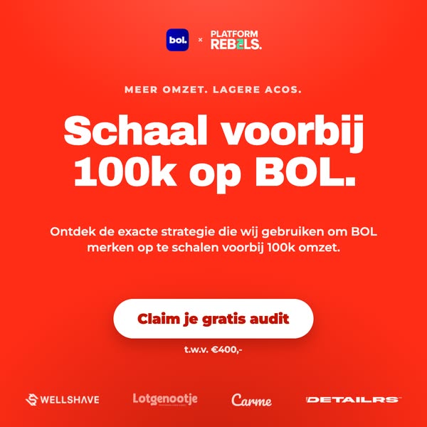 Gratis bol.com ads audit | Schaal naar €100k+