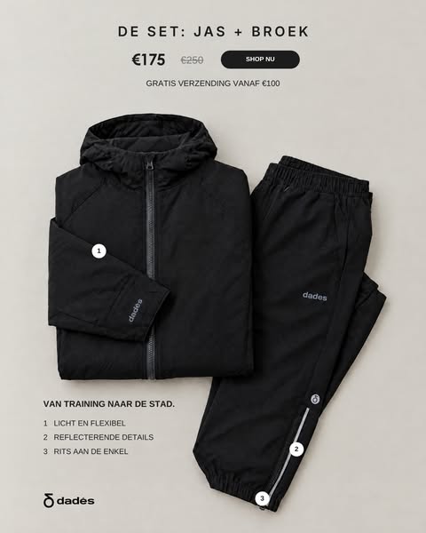 De Depth set · €175