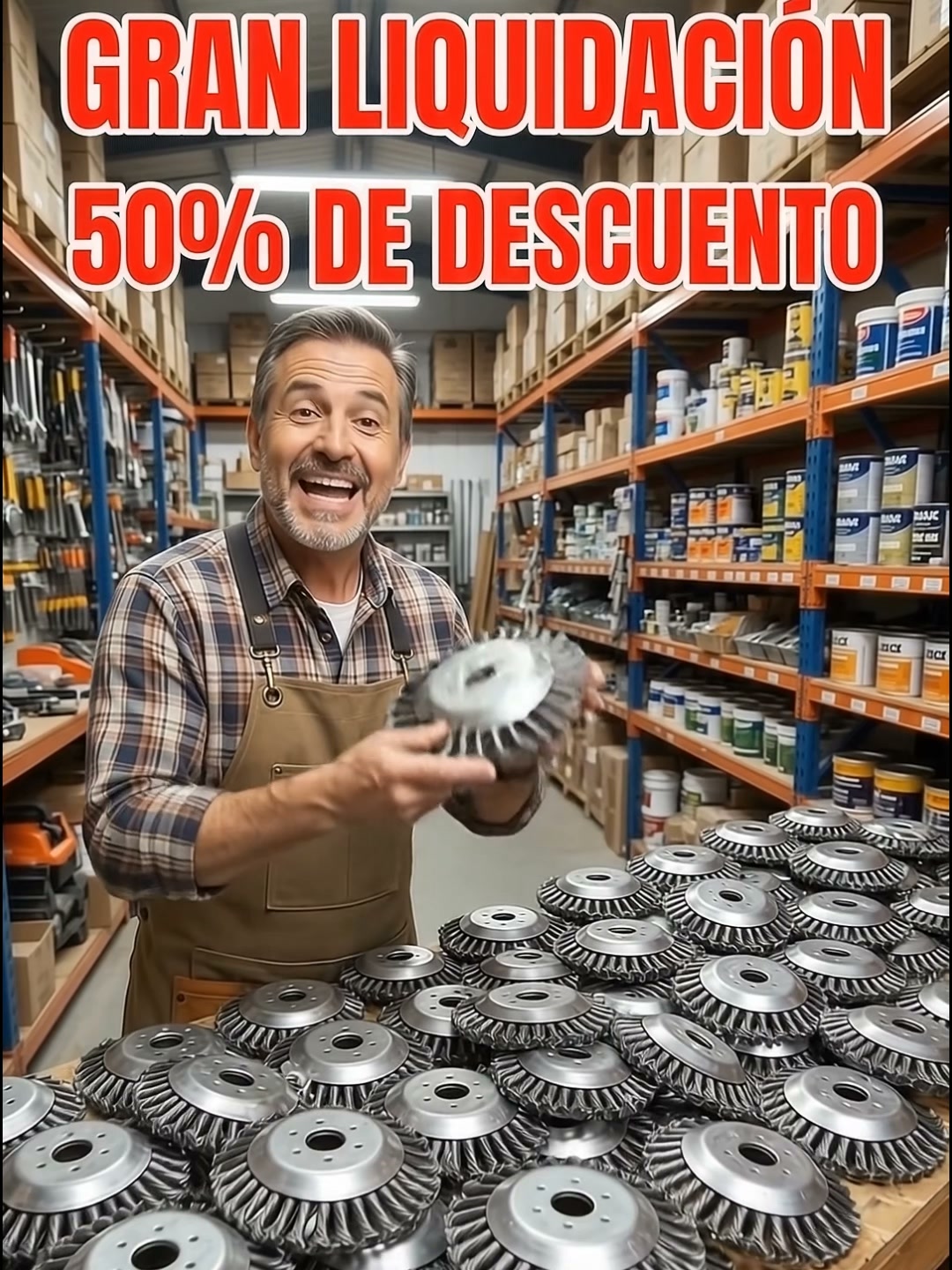 Cabezal de alambre ORVENISA | 50% de descuento