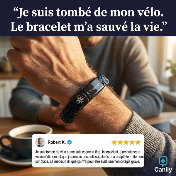 Une seconde peut tout changer. Ce bracelet aussi.