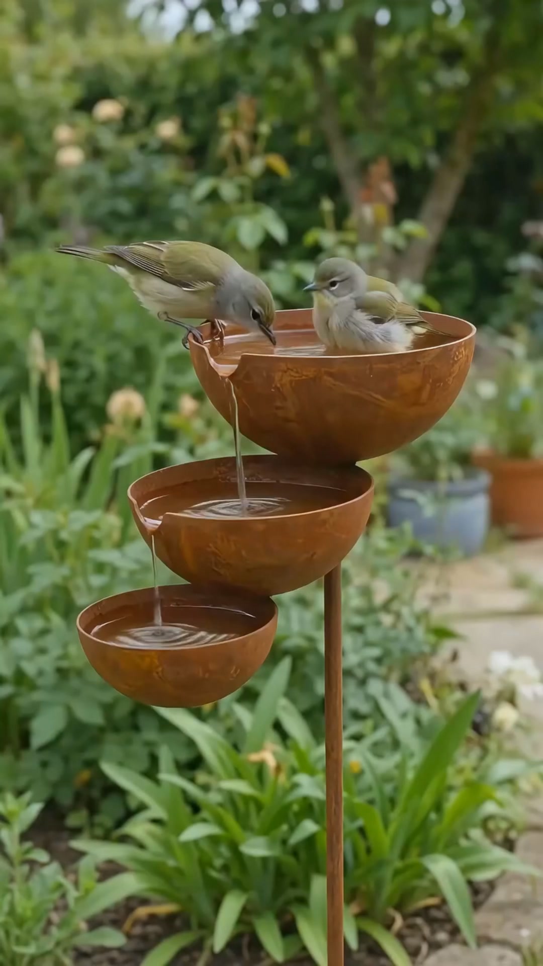 50 % sur notre bain d’oiseaux à 3 niveaux en cuivre !