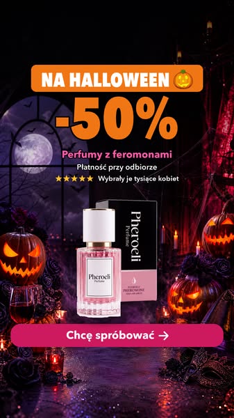 Czas na perfumy z feromonami: -50%