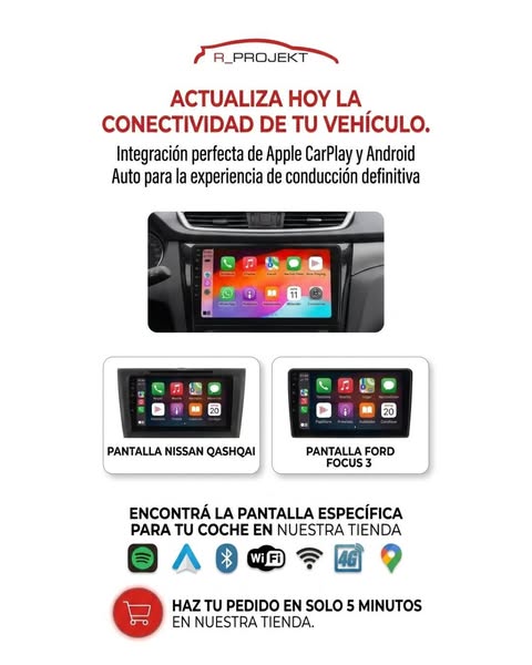Pantallas Android Coche