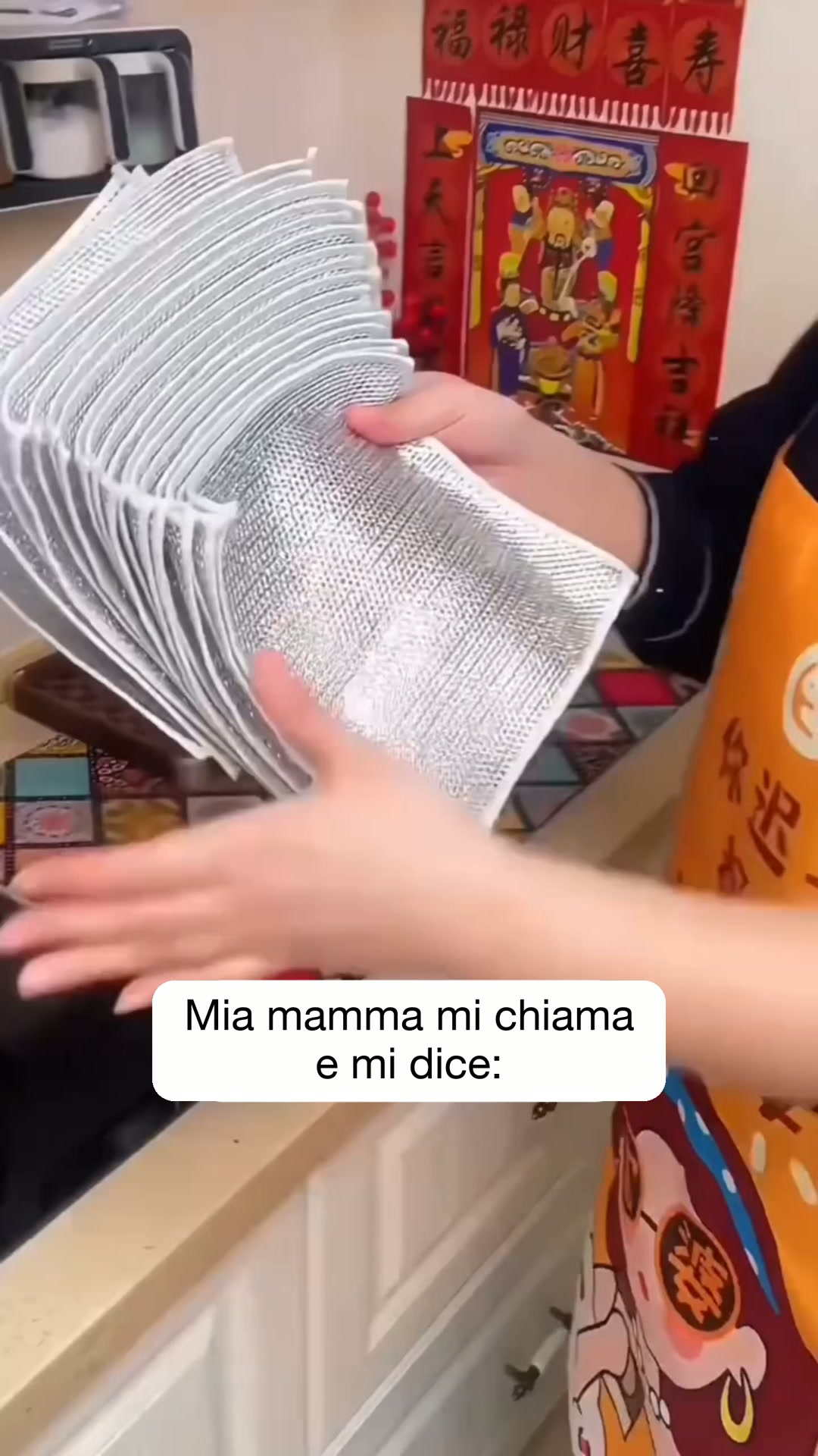 CZ Clean - Panno in fibra abrasiva per stoviglie
