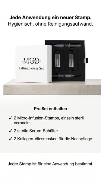 Microneedling-Infusion-Kur für zu Hause