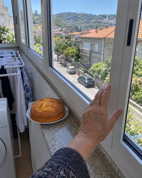 A experiência que fiz aos vidros da marquise antes da Páscoa