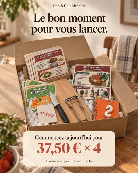 Soyez enfin fier de ce que vous cuisinez.