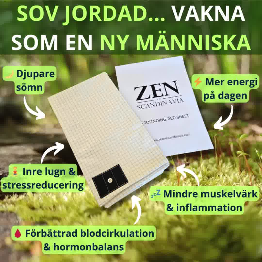 Sov bättre med jordningslakan