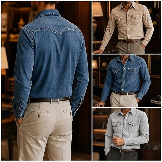 Hudson™ Vintage Western Denim Shirt
