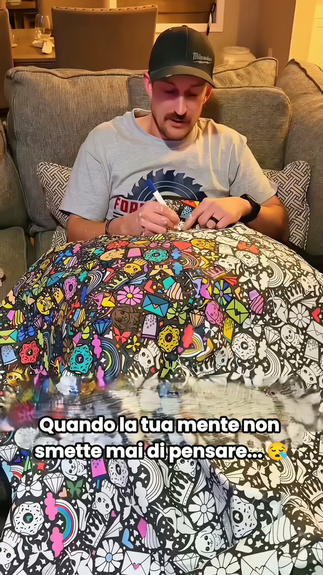 Dal disegno alla coperta preferita