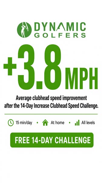 More Speed Starts Before You Touch the Club. —14-Day Strength Challenge for Golfers