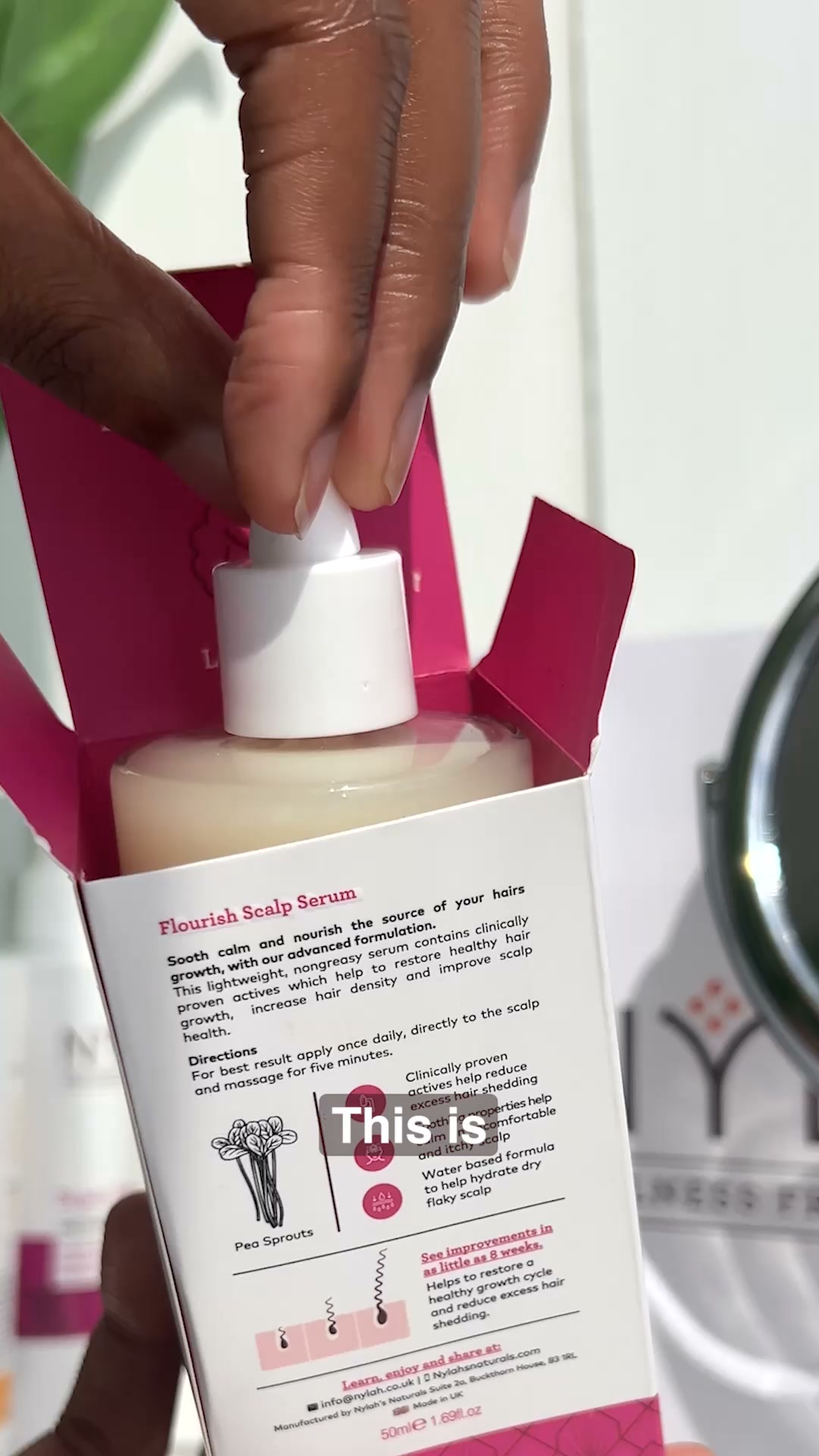Textured Hair Growth Serum Loved By 14,000+