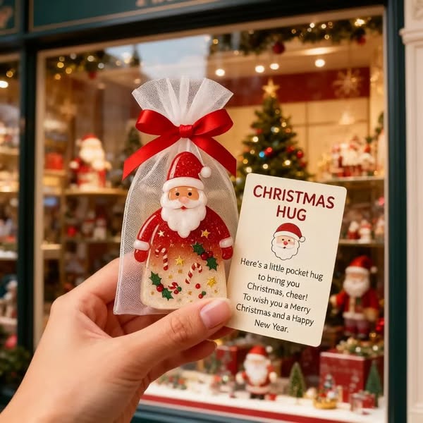 Little Pocket Christmas HugWarm Their Heart This Season