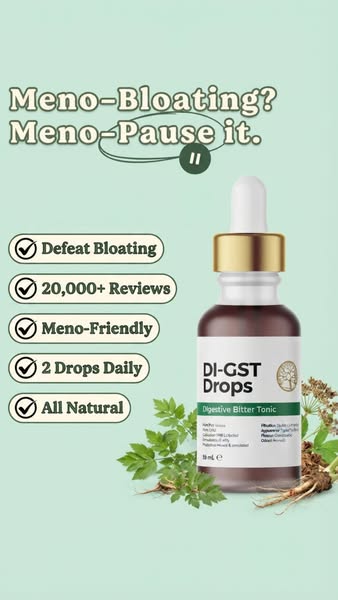 Bloated During Menopause? This Helps.