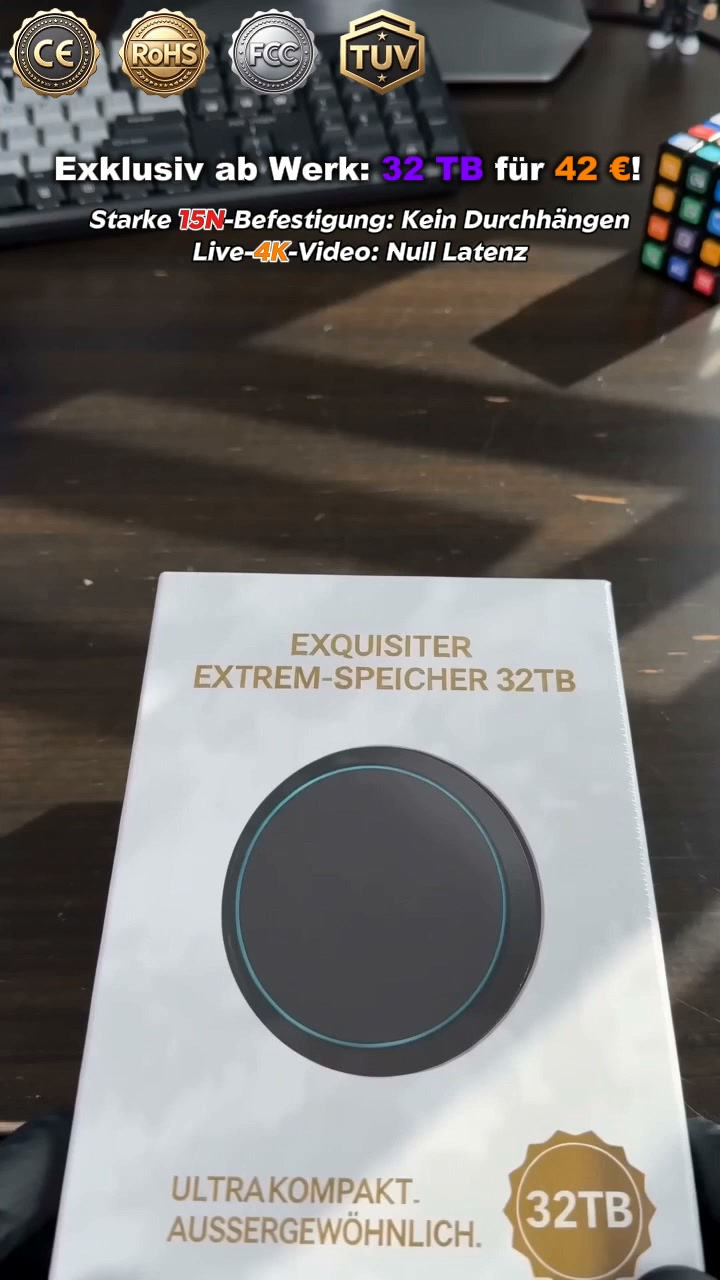 Nie wieder „Speicher voll“! Die smarte magnetische Mini-SSD für dein Smartphone