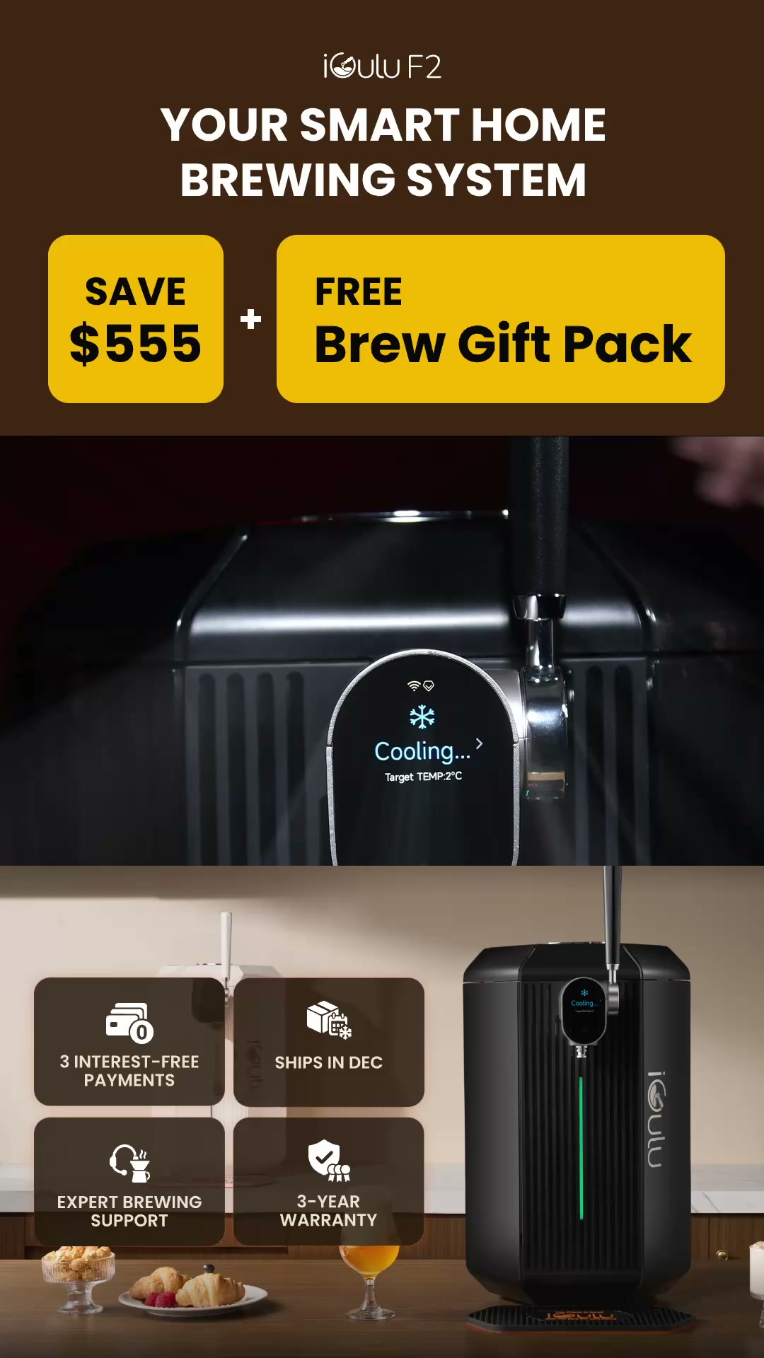 iGulu F2: Your Smart Home Brewing System