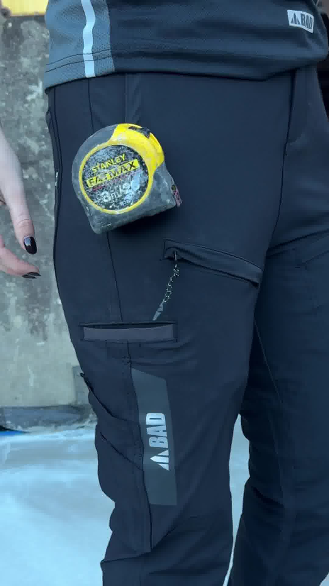 BAD WOMENS NEXT™ WATERPROOF ELASTIC WAIST WORK PANTS