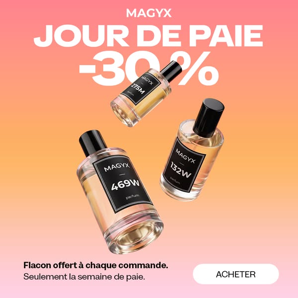 Tes parfums préférés avec 30% de réduction !