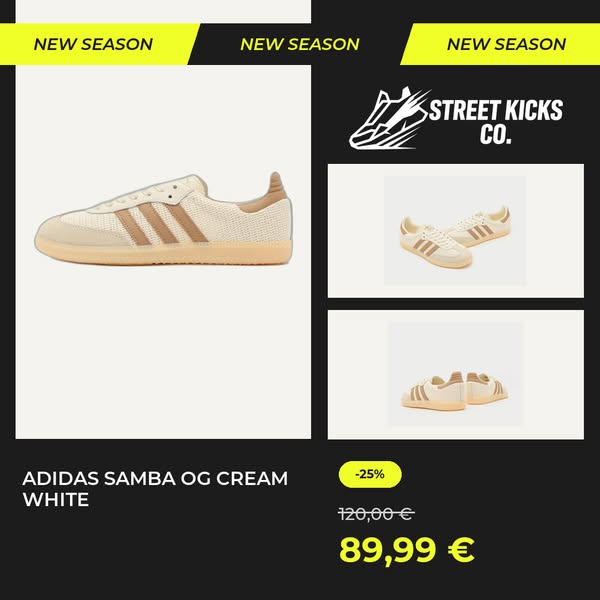 Adidas Samba OG Cream White