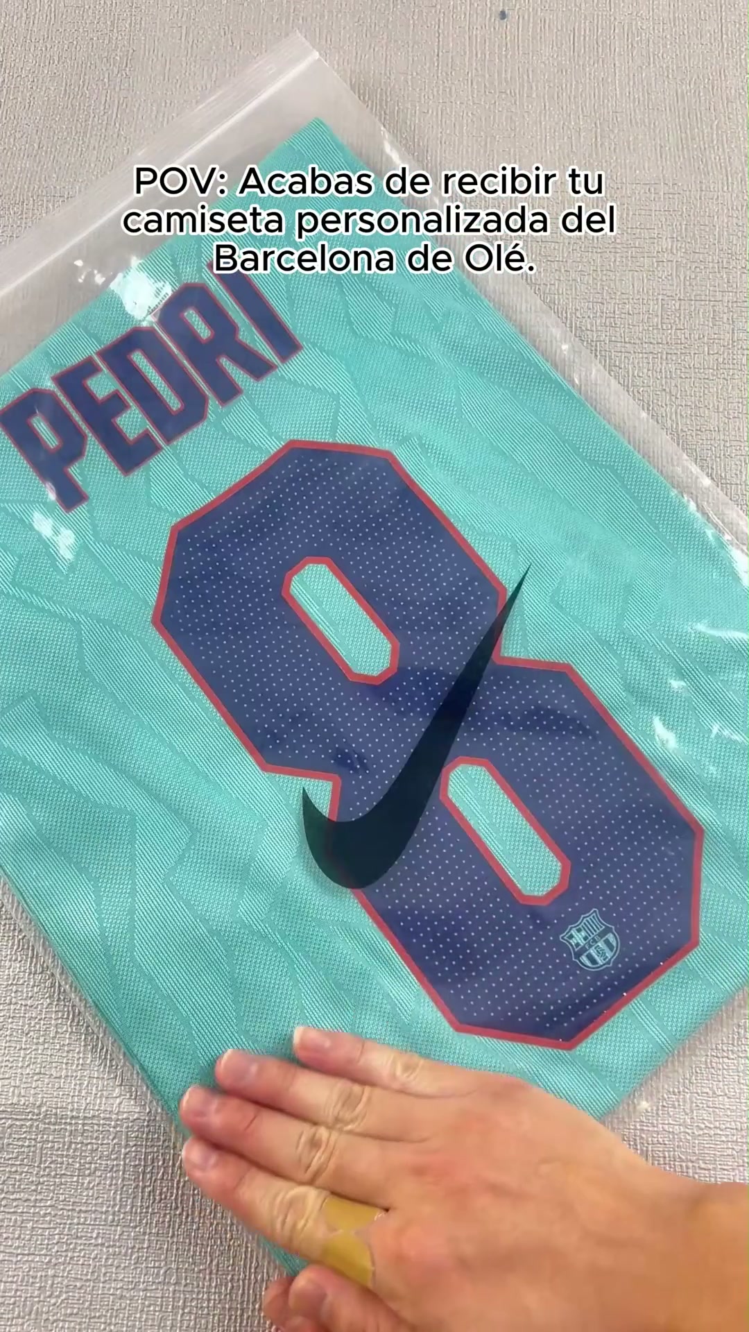 Tu camiseta del Barça, a tu manera