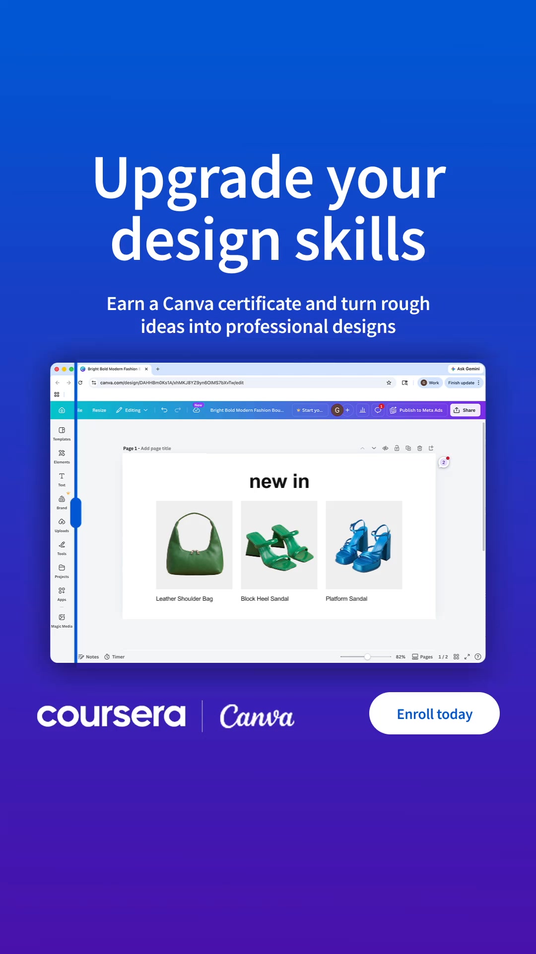 Learn visual design theory with Canva