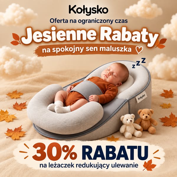 30% zniżki · Darmowa dostawa · 30 nocy na próbę
