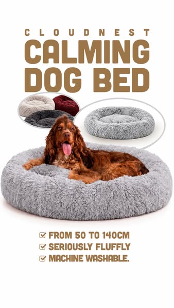 CloudNest™ Calming Dog Bed