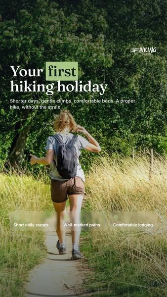 Your first hiking holiday