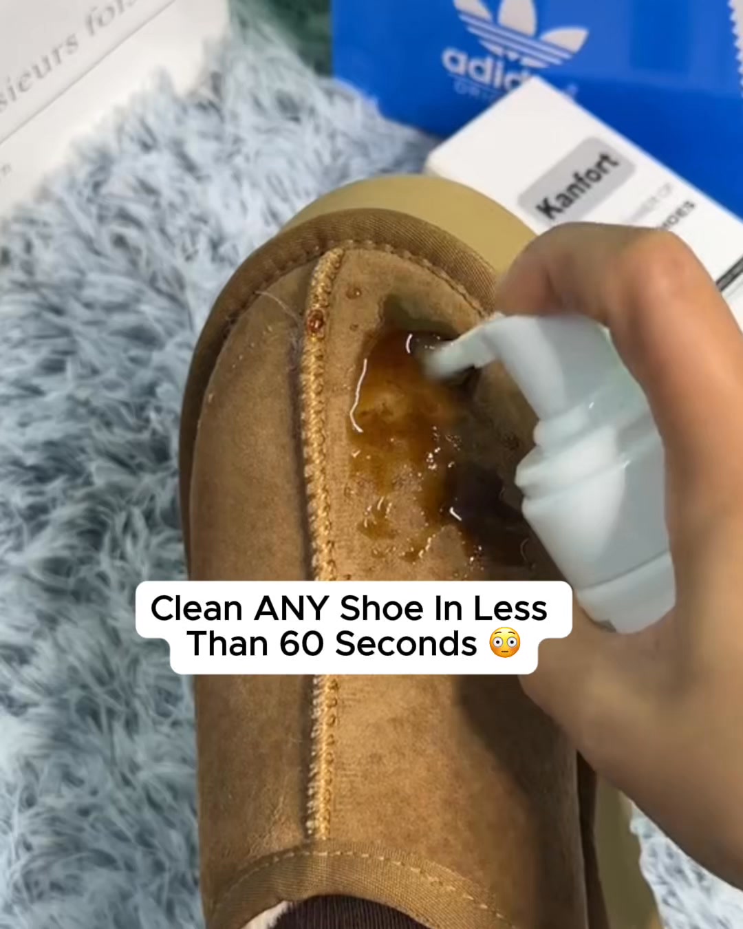 Fresh shoes in under 60 seconds