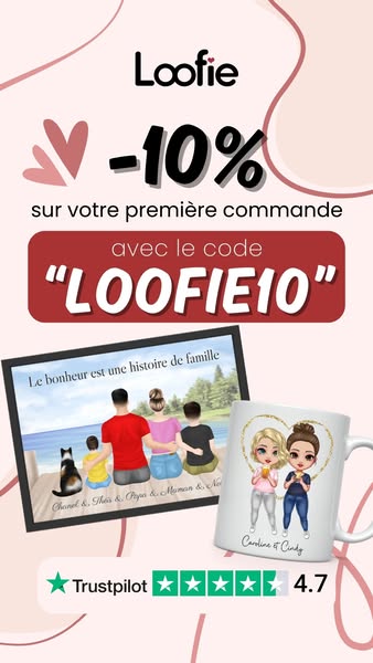 Crée ton cadeau personnalisé en 2 minutes !