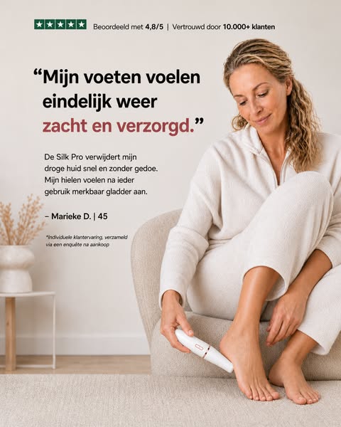 Zachte voeten in minuten