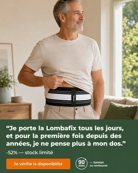 52% sur la Lombafix — stock très limité