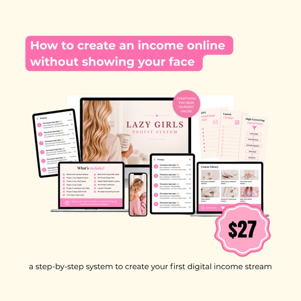 learn my 5-phase faceless digital product system