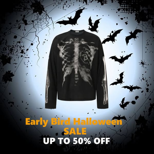 Early Bird Halloween Sale