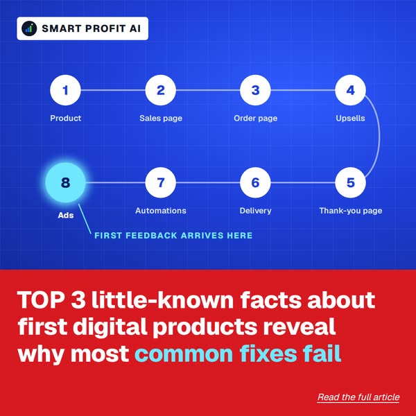 3 facts about first digital products
