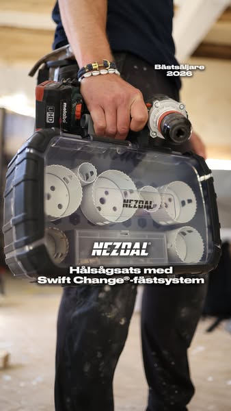 Bästsäljare: Komplett Hålsågsats inkl. låda