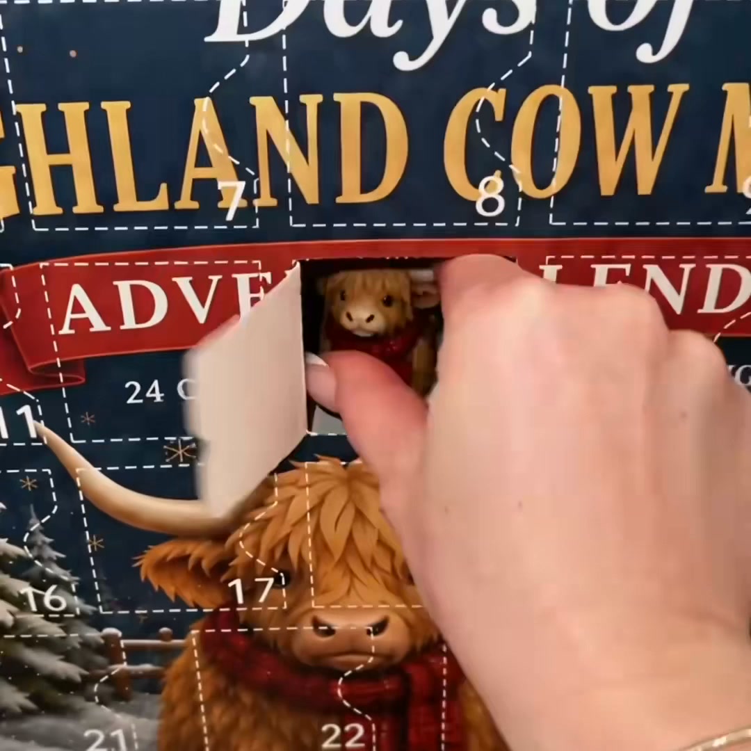 24 Days of Highland Cow Magic