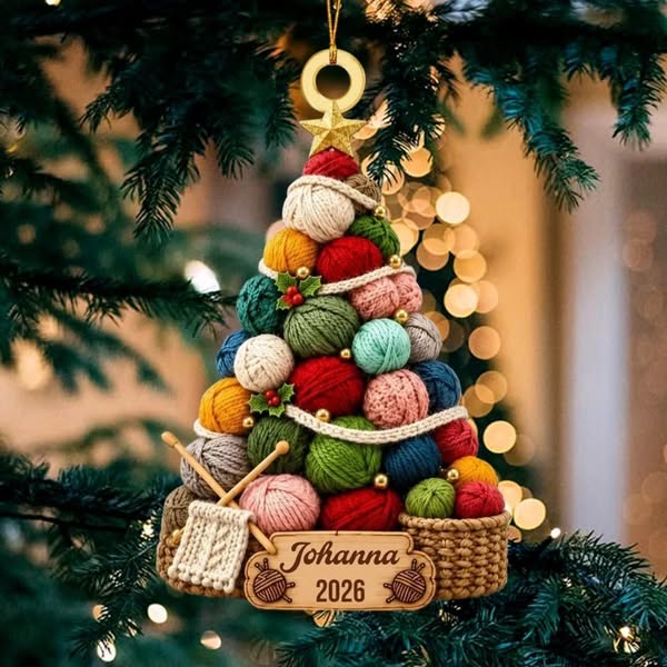 Magic with every stitch Personalize Your Ornament