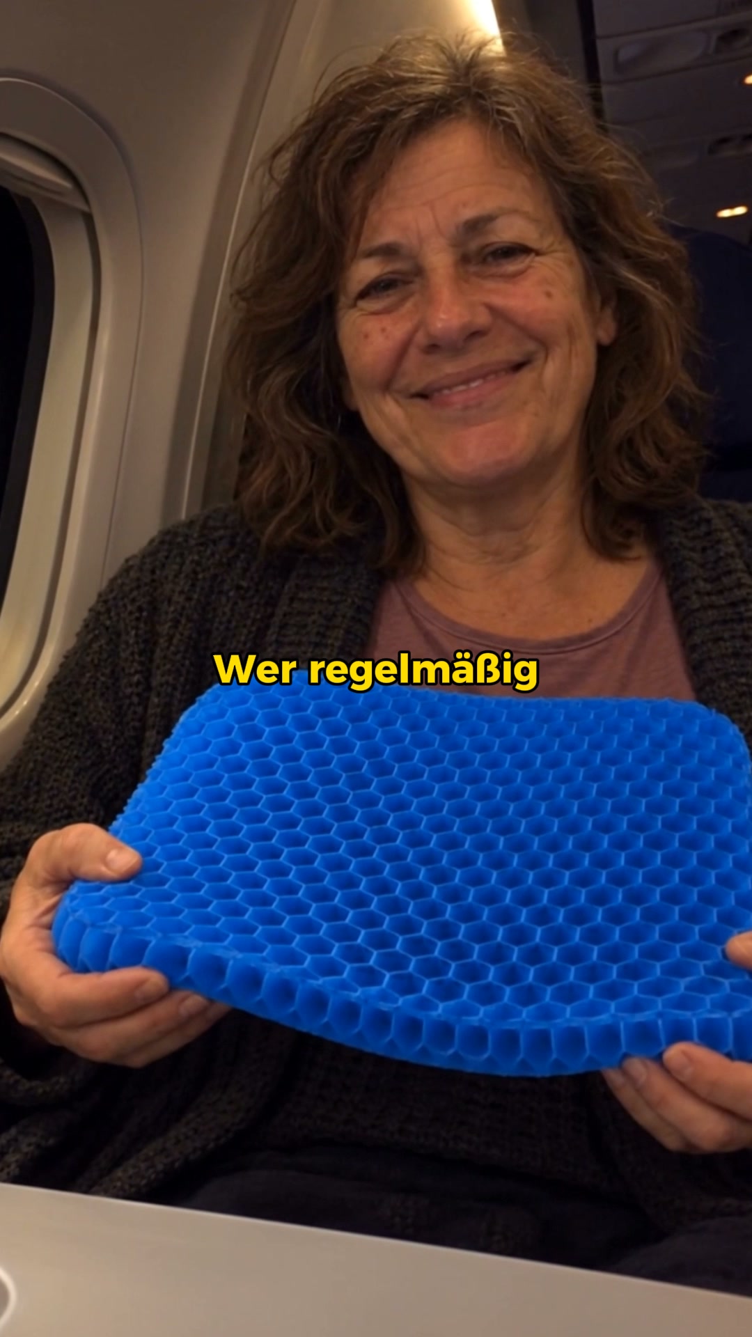 Beuge Schmerzen auf Flugreisen vor